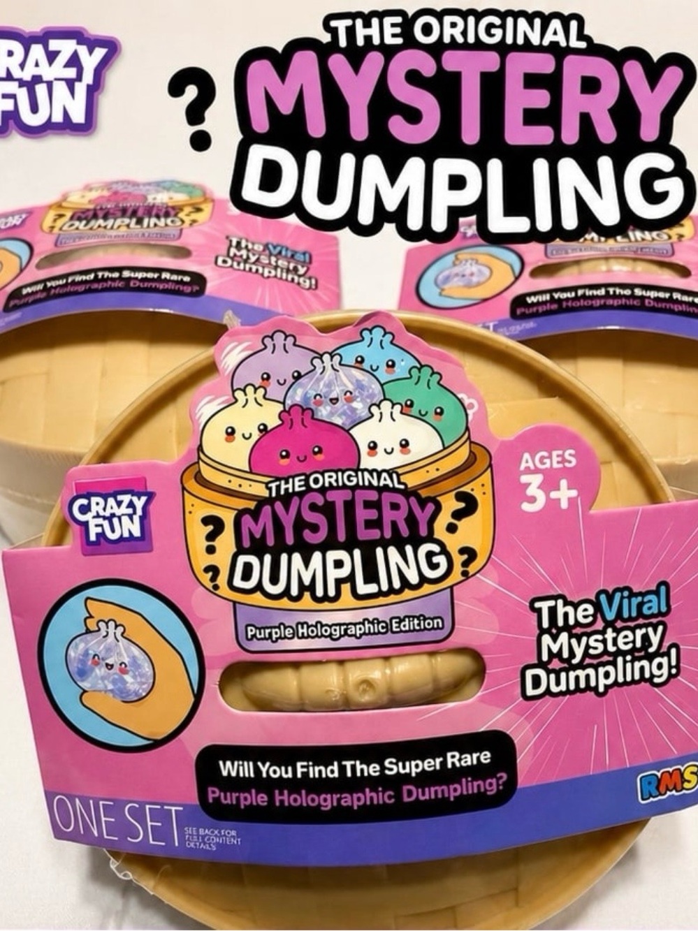 New/Sealed RMS Mystery Dumpling ~ Purple Holographic Edition